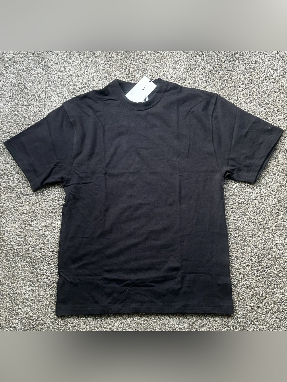 Nike Wool Classics Short-Sleeve T-Shirt Black Size Small FV4889-010